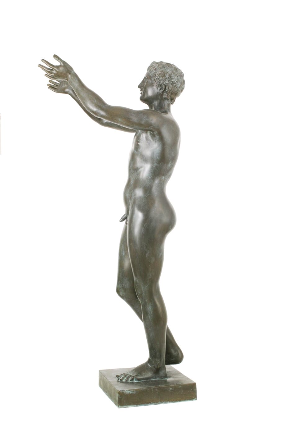 Betender Knabe, Ephebe, Bronze-Museumsreproduktion in Originalgröße.