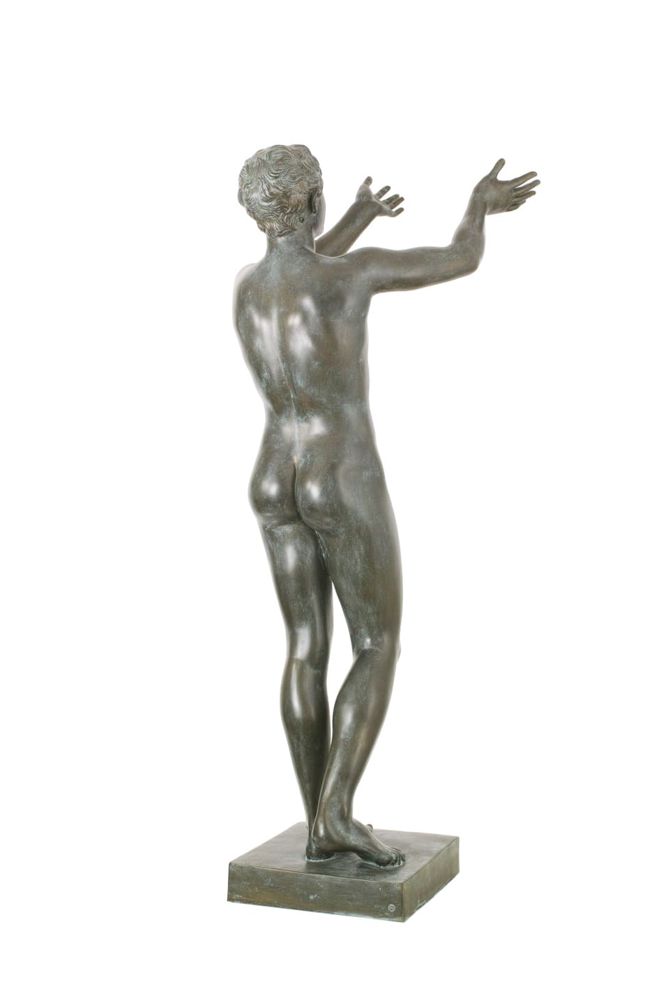 Betender Knabe, Ephebe, Bronze-Museumsreproduktion in Originalgröße.