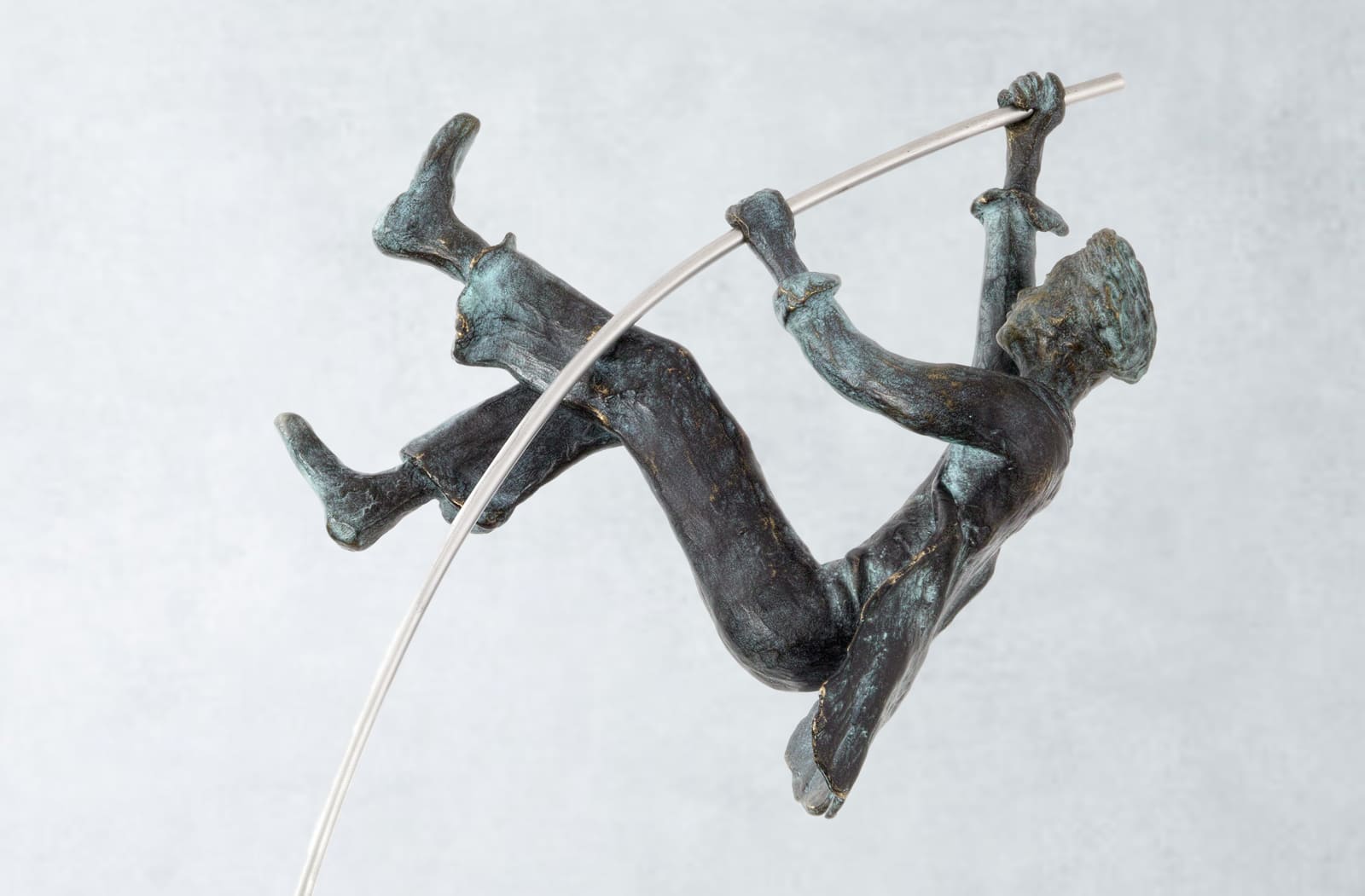 No Limits I , limitierte Bronze-Skulptur von E. Wähning