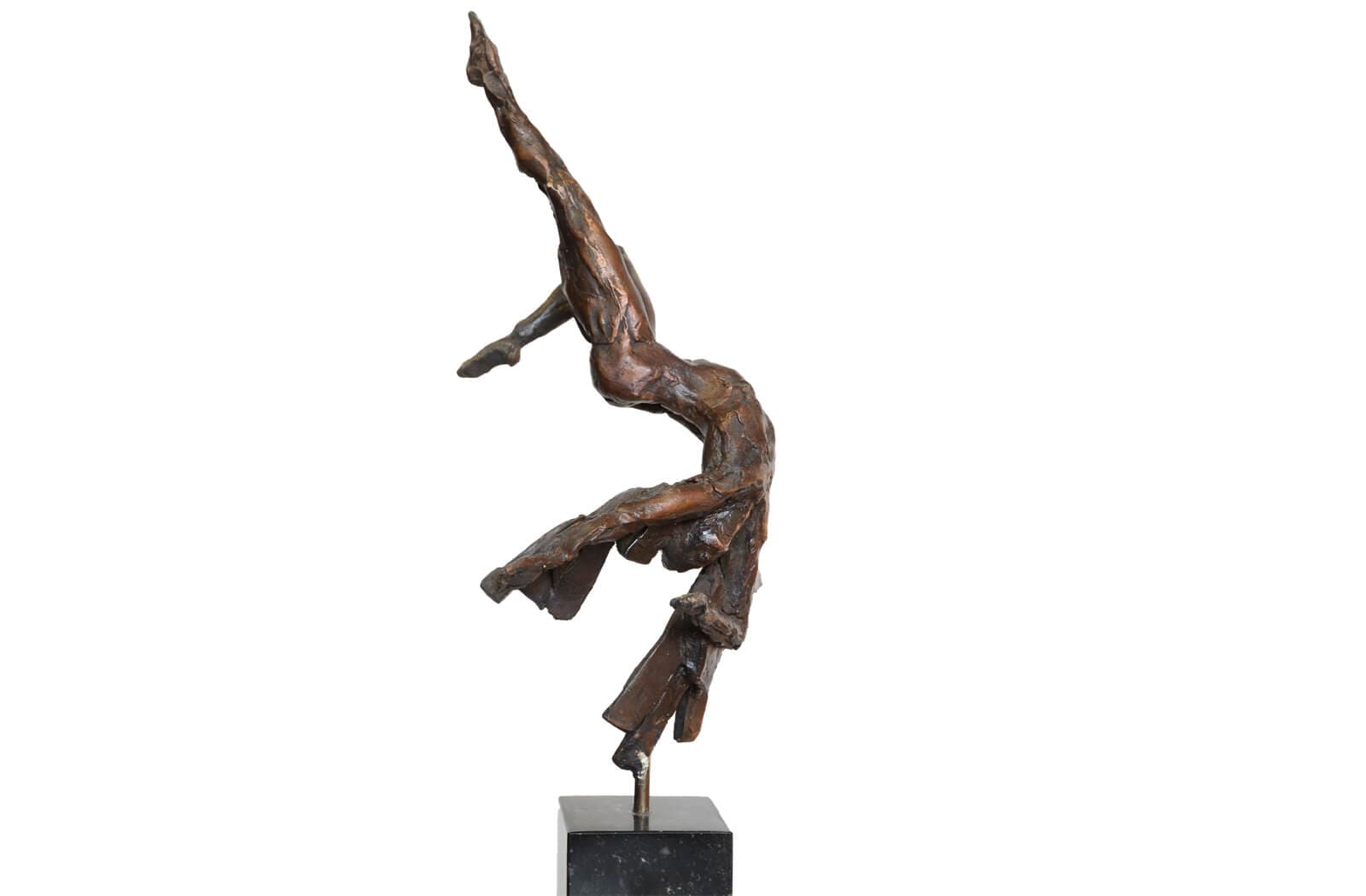 Ikarus der Fall, limitierte Bronze-Skulptur von Ruud Zweypfenning.