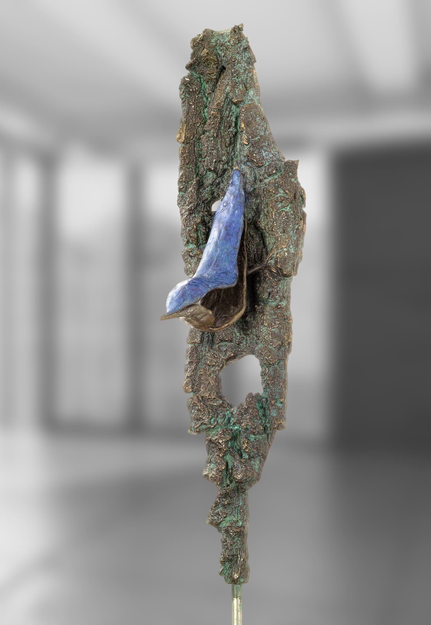 Der Kleiber, limitierte Bronze-Skulptur von E. Wähning
