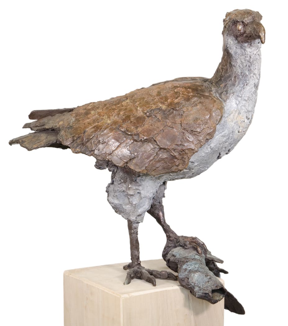 Der Fischadler Bronze-Skulptur von Ruud Zweypfenning