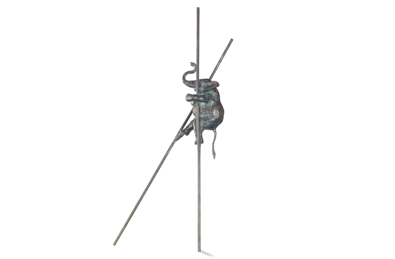 Yes I can, EckiFant limitierte Bronze Skulptur von Eckhard Wähning