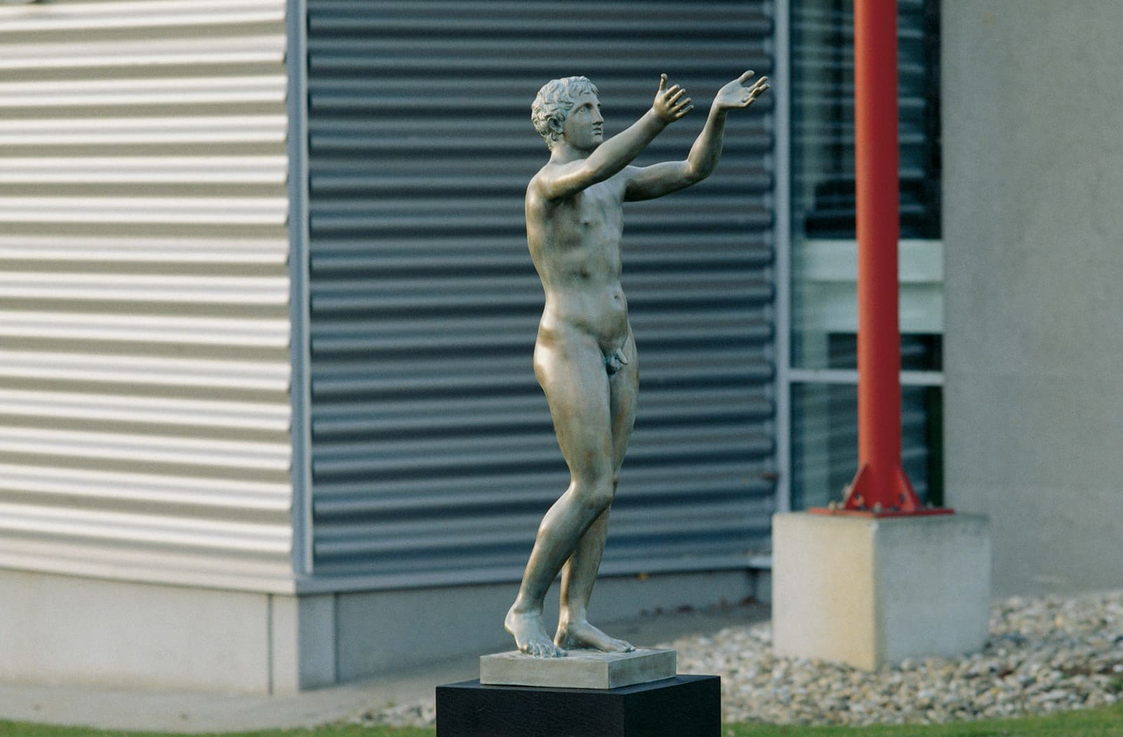 Betender Knabe, Ephebe, Bronze-Museumsreproduktion in Originalgröße.