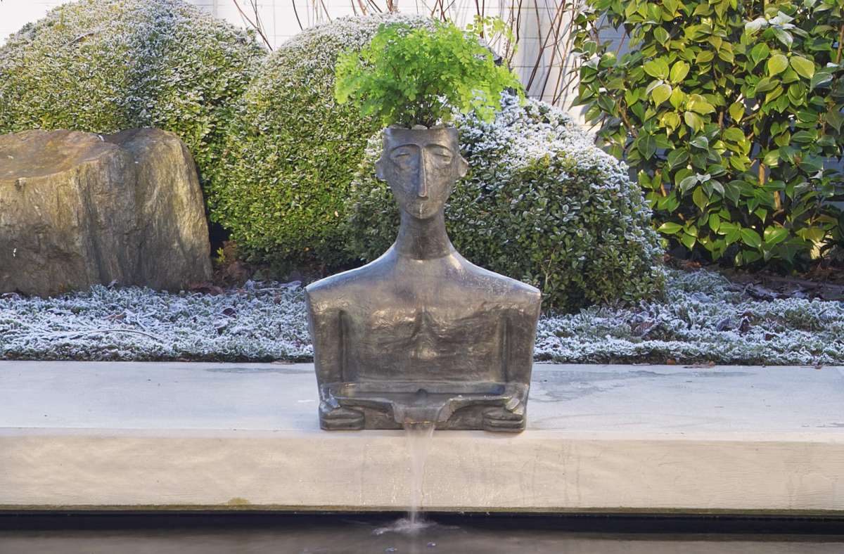 Focket Wasserspeier-Statue Aus Kunstharz – Gotische Sitzende Figur, 18,8x18,5x10 Cm, Geheimnisvolle Deko